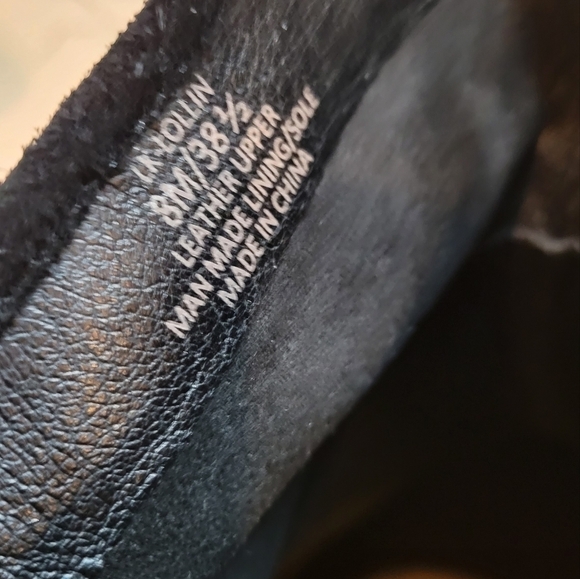 Lucky Brand Lollin Bootie Black Oiled Suede size 8 - Picture 3 of 9